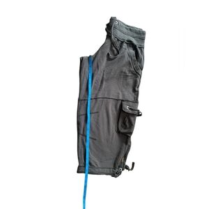 ​Lucy Activewear Cargo Drawstring Capris Y2K Gorpcore